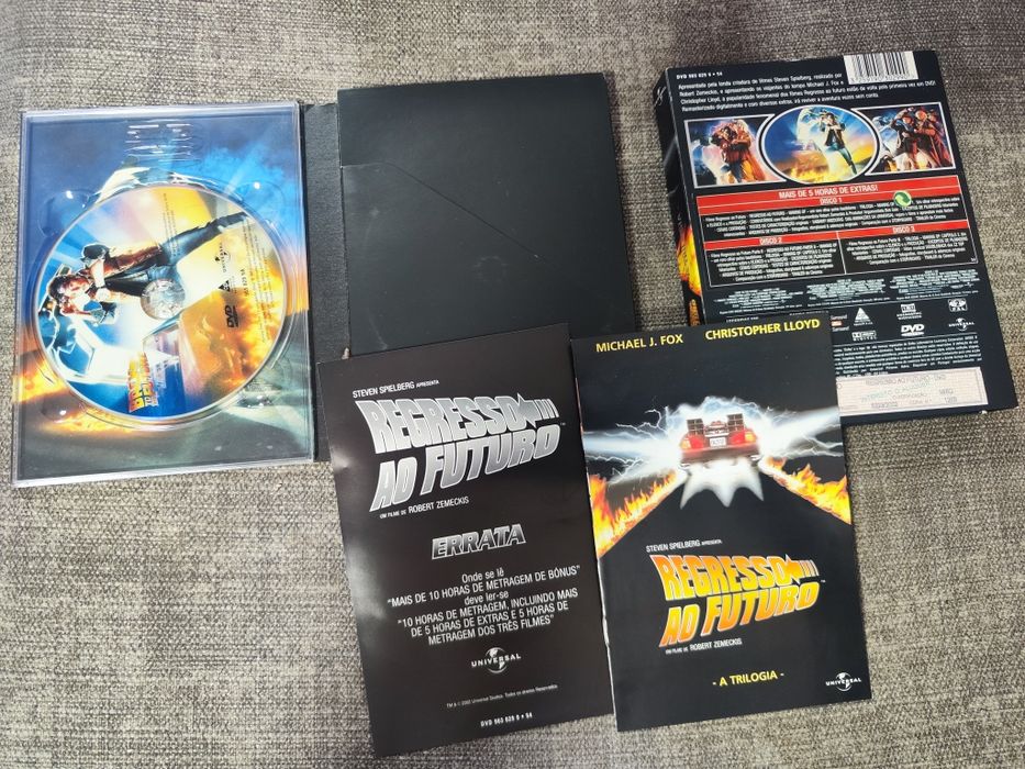 Trilogia regresso ao futuro dvd