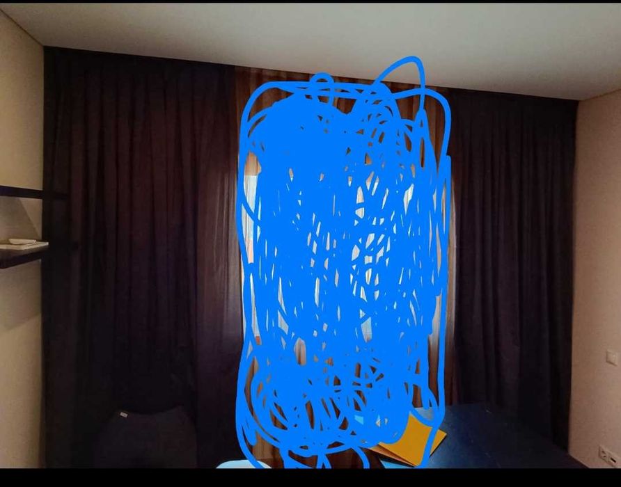 Cortinado opaco de colchetes