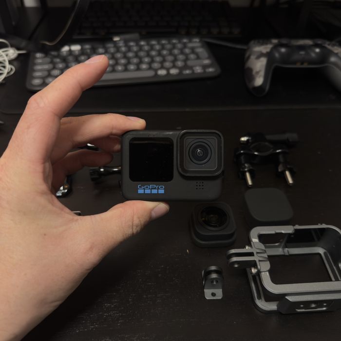 Gopro 10, max lend mod, dwie baterie oryginalne