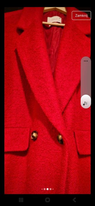 Płaszcz Reserved Wełna