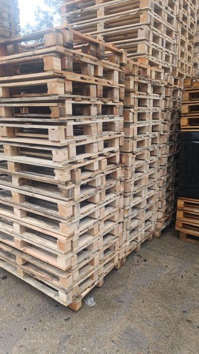 Palety 120x80 cienkie bez uszkodzeń