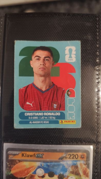 Cromo Cristiano Ronaldo