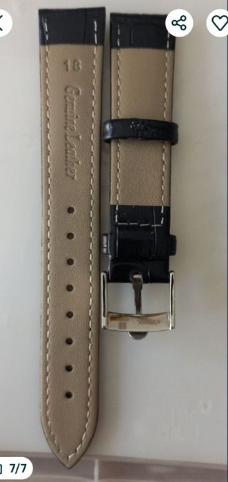 Omega, Bracelete relogio 18 mm, com fivela Omega.