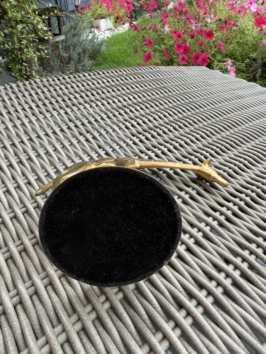 Zara Home figurka z mosiądzu żyrafa