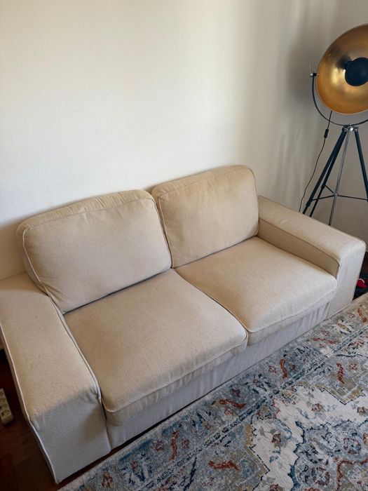 Sofá KIVIK 3 lugares bege - IKEA