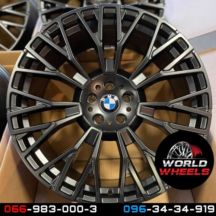 Диски R22 5x112 BMW X7 X5 X6 G05 G07 G06 G30 G11 разноширокие 745 m