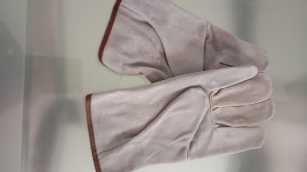 Pack de 10 luvas de soldador cinza