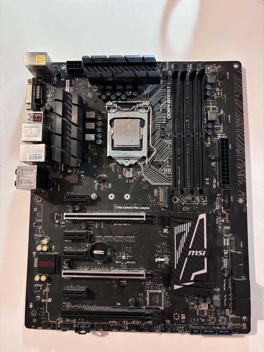 MSI Z170A Gaming Pro Carbon + i5-6500