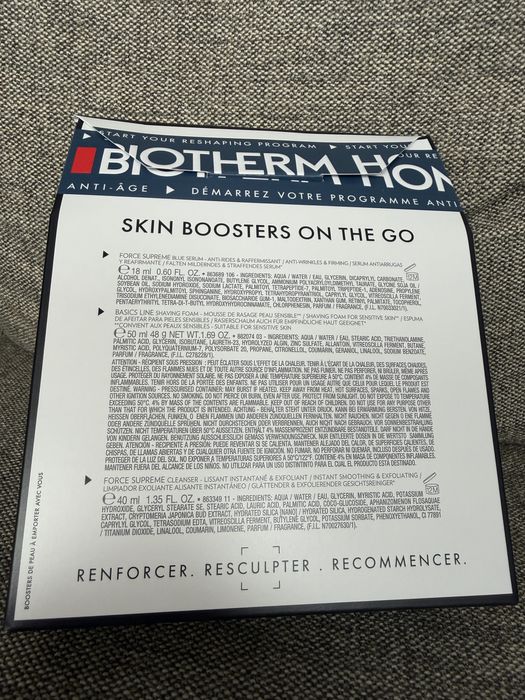 Biotherm Homme набір для чоловіків