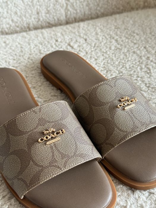 Тапочки шльопанці Coach 36,37,38,39р