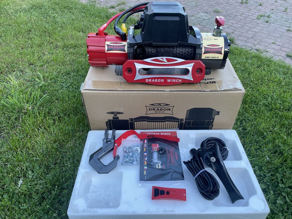 Wyciągarka, wciągarka samochodowa Dragon Winch DWM 13000 Syntetyk