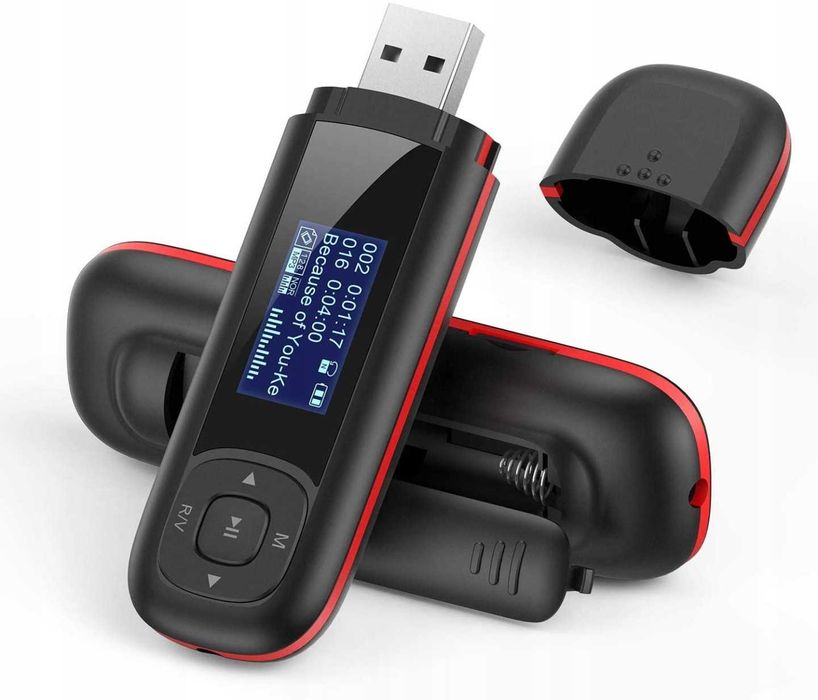 MP3 AGPtek 8 czarny 8 GB