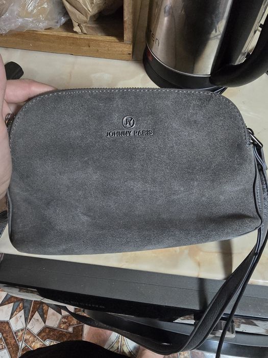 Сумка кожанная Fila