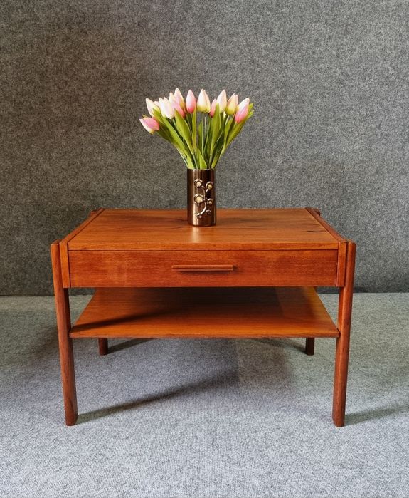 Duński Stolik/Szafka lata 70 Teak Mid Century