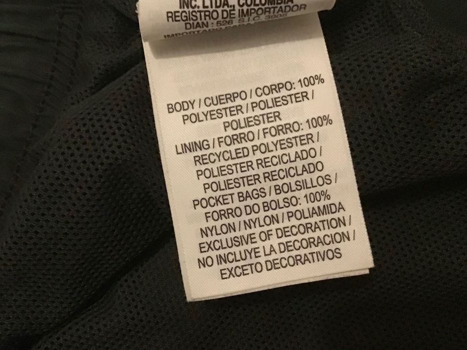 Calções marca Nike