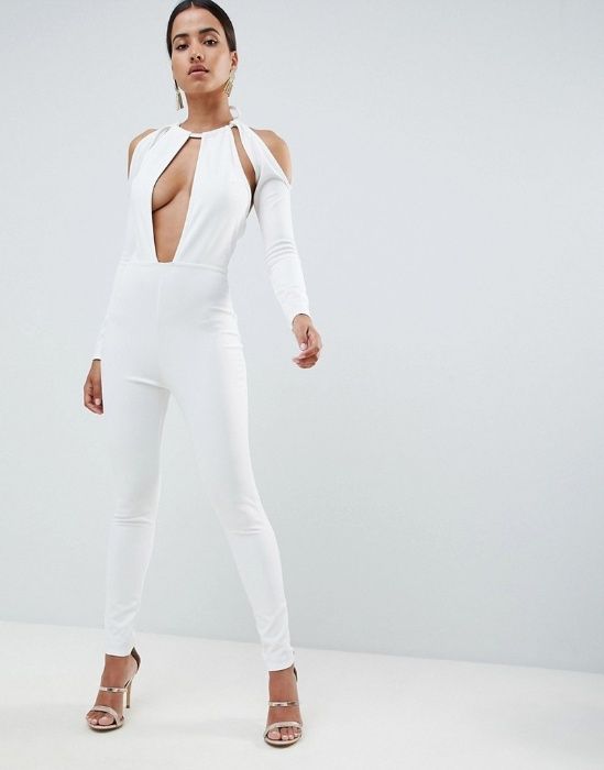 Kombinezon Biały 38 M