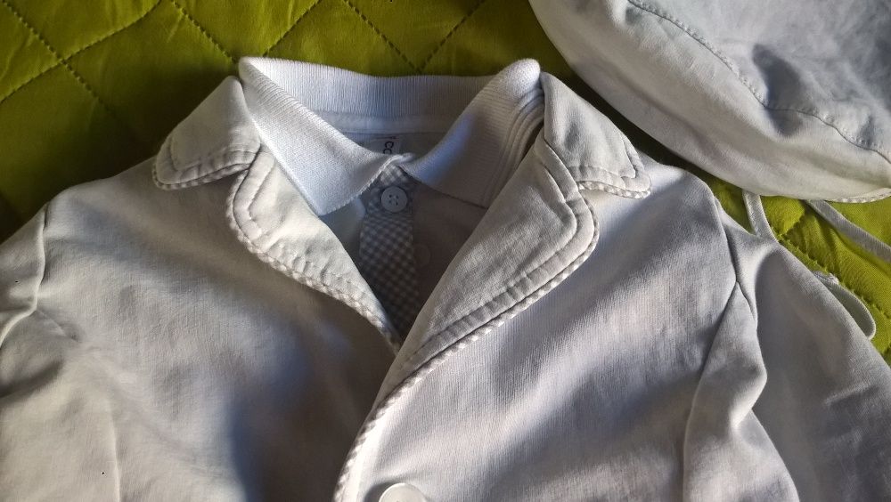 Garnitur na chrzest Coccodrillo rom. 74 chrzciny komplet