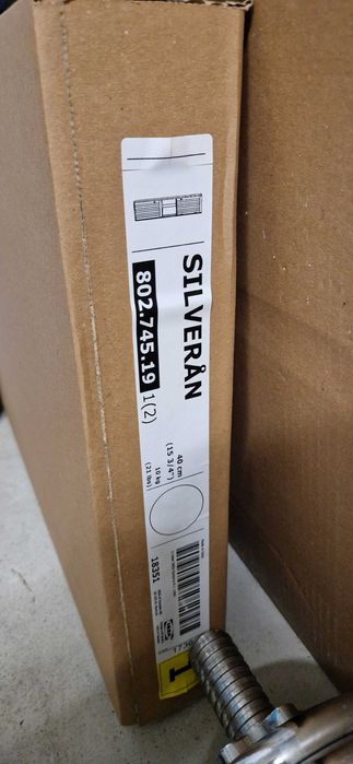 szafka narożna łazienkowa IKEA Silveran nowa biała