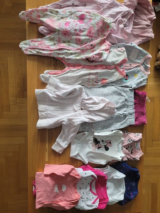 Paczka ubranek dla dziewczynki 56