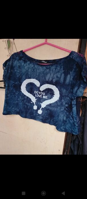 Krótka bluzka oversize my sako