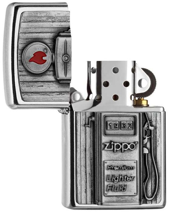 Zapalniczka Zippo 207 Gas Pump Emblem 3D 20.06.474 Dystrybutor