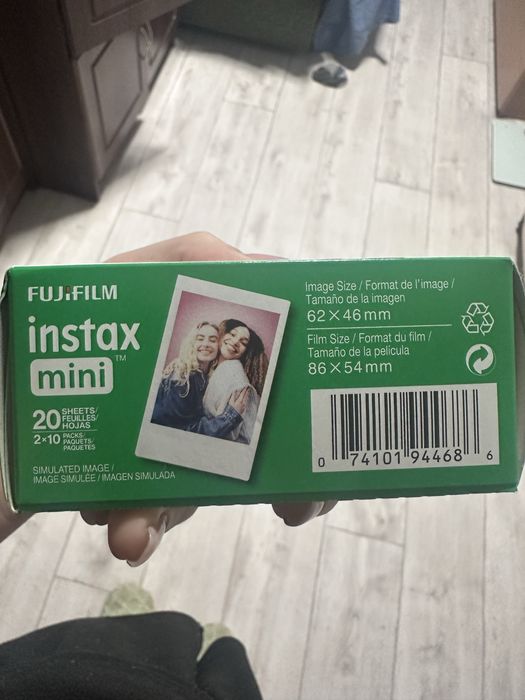 Instax mini film fujifilm 20 фото - картридж фотопапір плівка