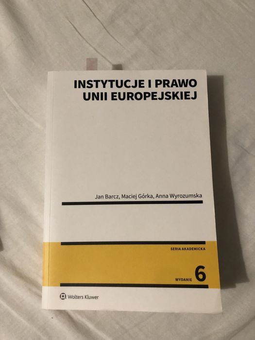 Instytucje i prawo Unii Europejskiej