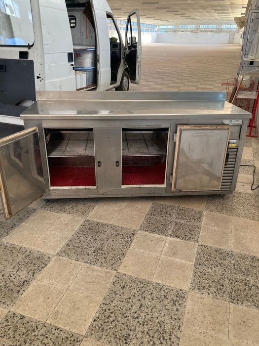 Bancada frigorífica inox