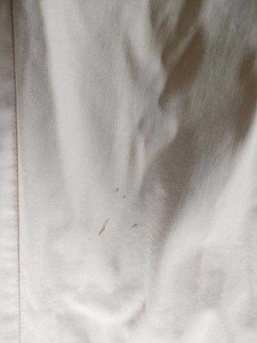 Spodnie letnie kremowe gładkie casual H&M rozmiar 36