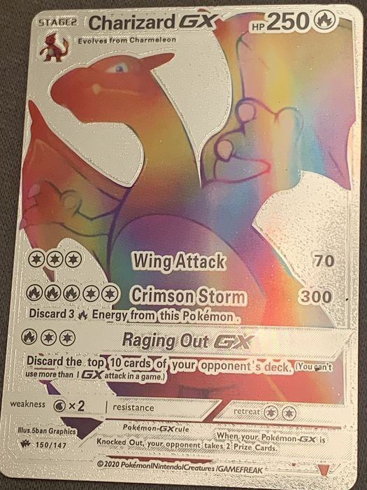 Karta Charizard Pokemon