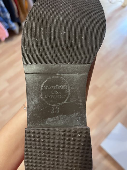 Жіночі шкіряні чоботи, жокейські