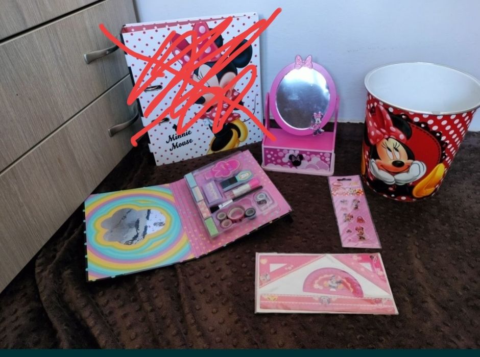 Myszka Minnie zestaw