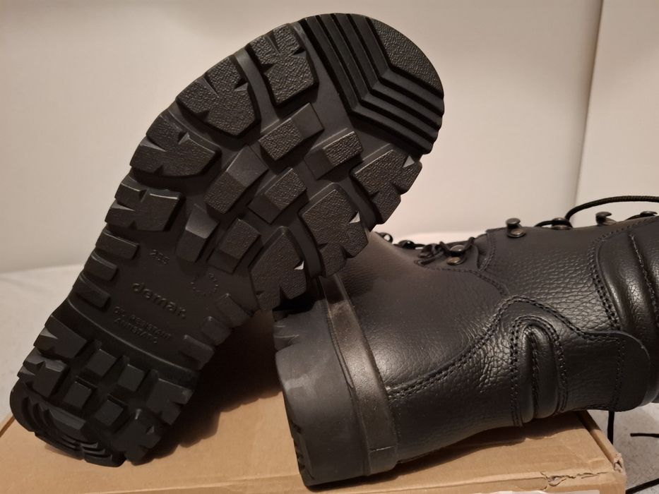 Buty Demar wojskowe zimowe czarne 25.5 cm roz. 40.