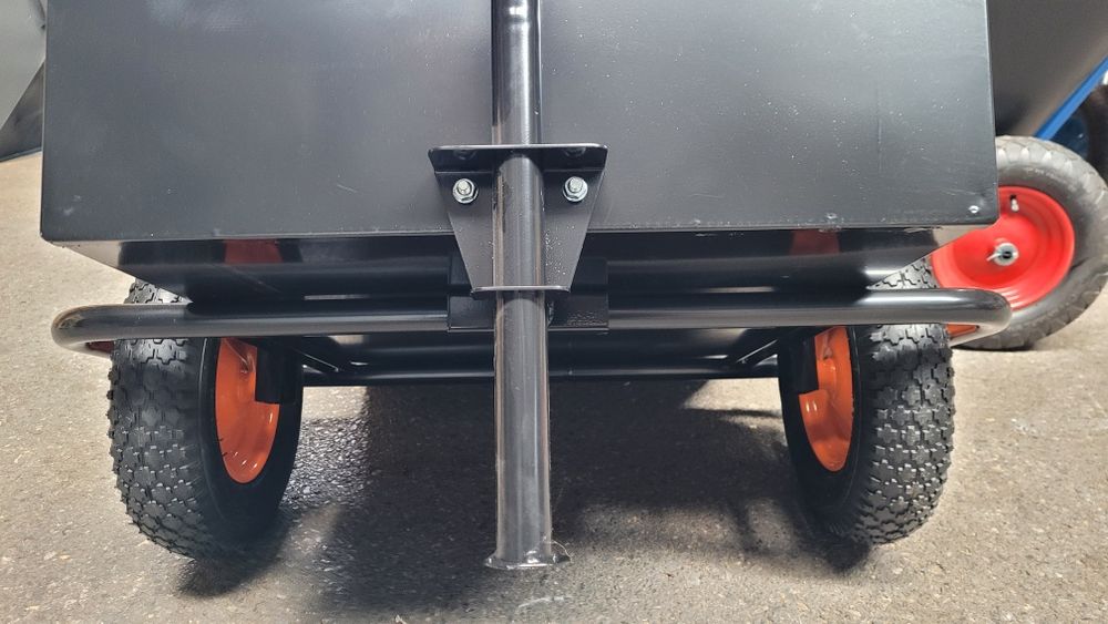 POLSKI WÓZEK OGRODOWY ROLNICZY taczka przyczepka Mocna !