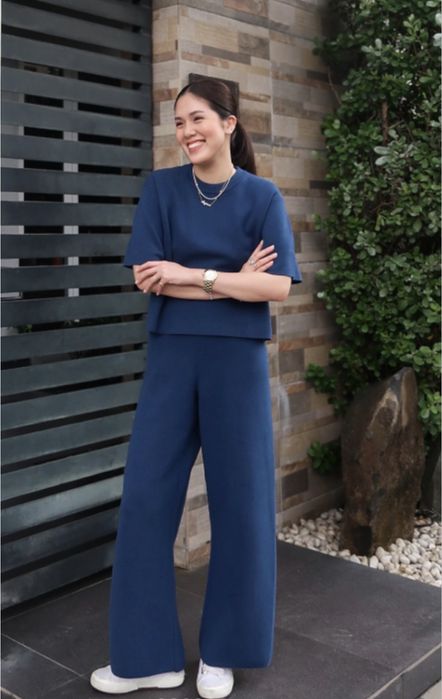 S, M Штани мілано з цупкої трикотажної тканини uniqlo washable milano