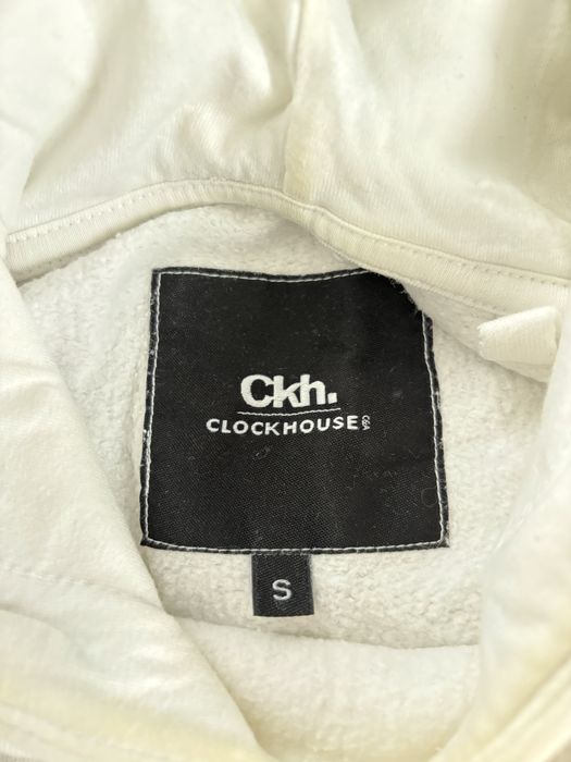 Худі,біле,ClockHouse