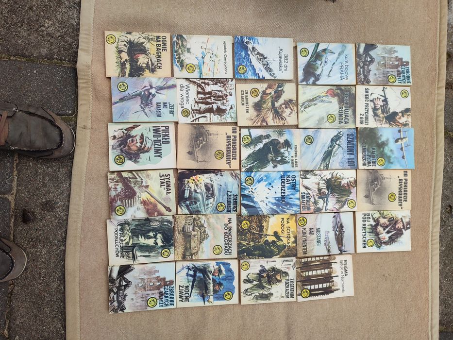 Książki wojenne z serii Tygrys