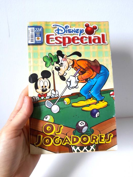 Livro de BD Disney Especial Número 228 Coleção Anos 2000