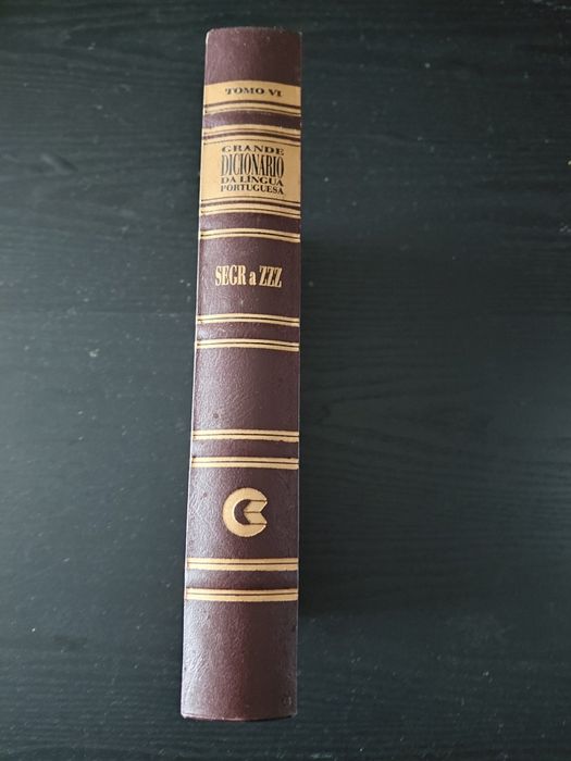 Enciclopédia antiga + Dicionário da Língua Portuguesa (vários volumes)