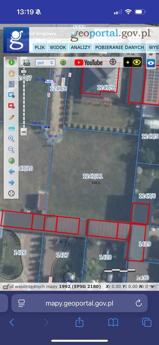 Działka budowlana Łochów