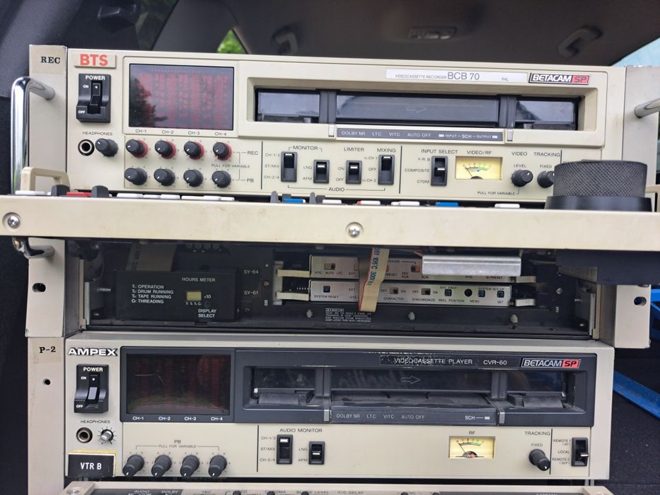 Ampex cvr 60 betacam  відеомагнітофон