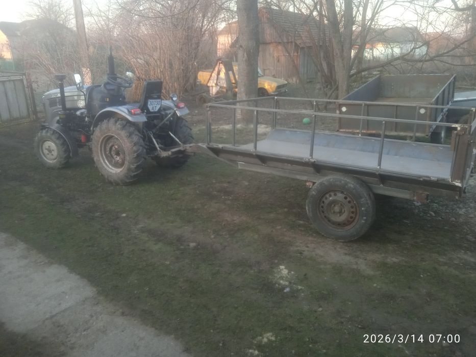 Прицеп до мінітрактора