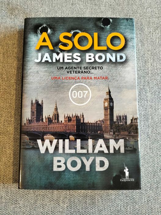Livro "A solo - James Bond" de William Boyd