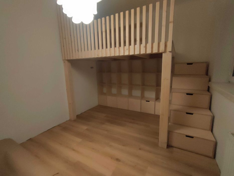 Antresola drewniana na wymiar. Producent. Antresole zabudowy