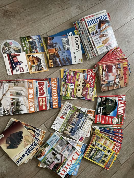 Magazyny Murator, Szkola budowania, Majster, Mój dom, Ładny dom 40 szt