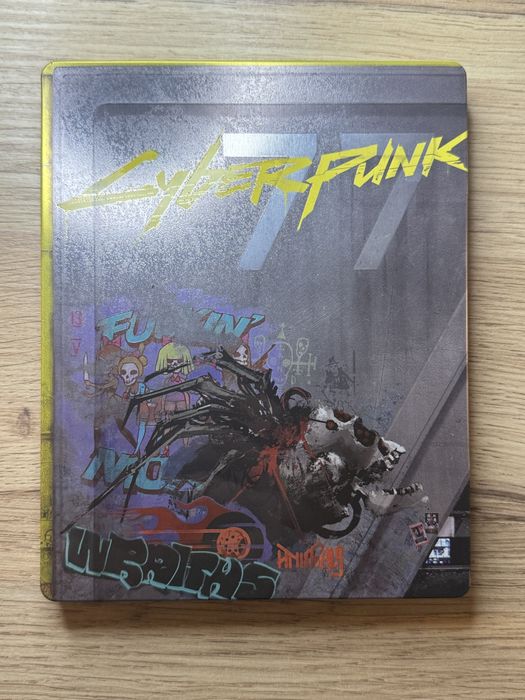Steelbook Cyberpunk 2077 wraz z plytą + przewodnik wydanie III