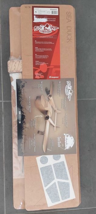 Avião rc FT Sea Duck