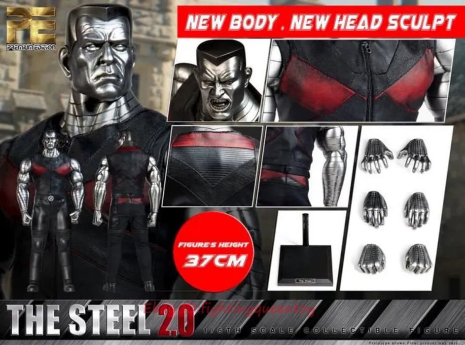 Фигурка 1/6 Toys Era PE002 X-Men Colossus The Steel 2.0 тип hot toys