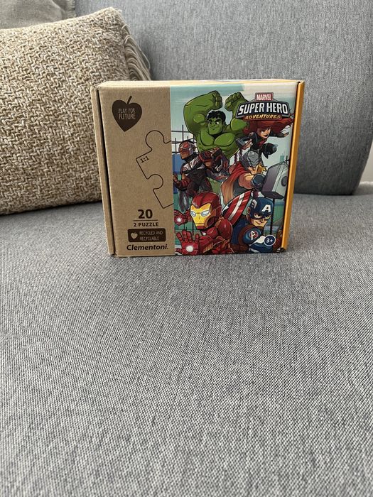 Zestaw 4 pudełek puzzli Avengers, Spiderman - Trefl Clementoni