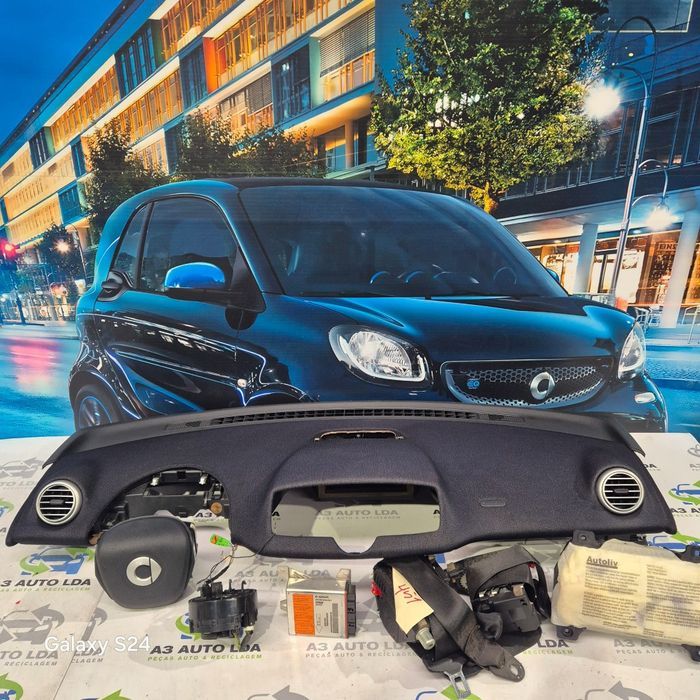Tablier completo com kit de airbags Smart Fortwo 451 3G fase 2